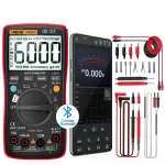 ANENG AN9002 Multímetro Digital Bluetooth 6000 Contagens MultimetroTrue RMS AC / DC Testador de Tensão de Corrente Auto-Range