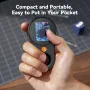 500X Portable Handheld Digital Microscope Super macro lens Magnification 2MP Camera Clear 1080P Resolution Integrated LED Lights Superior Battery Life Ideal for Exploration and Discovery