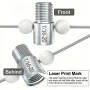 Nut & Bolt Thread Checker Inch & Metric 26 Male/Female Gauges Stainless Steel 14 Inch & 12 Metric Thread Checker