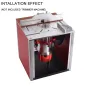 Router Lift 65mm Universal Trimming Machine Table Base Para Motores Wood Rout For Woodworking Benches Table Saw Aluminum alloy Base Tool