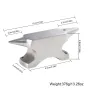 Stainless Steel Horn Anvil Bench Block for Jewelry Making Cast Iron Practical Tool for Wire Bending and Metal Forming