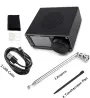 Upgraded ATS25X1 2.4Inch Touch Screen Si4732 Chip All Band Radio Receiver DSP Receiver FM LW MW and SW SSB
