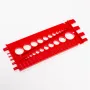 Bolt Nut Thread Checker Inch & Metric Thread Tester Bolt Gauges Metric Size Gauge Tester Measuring Tool KitsAccessories Dropship