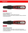 UNI-T UT116A SMD Tester Meter Multimeter Rotatable Tweezer 3000 Counts Resistance Capacitance LED Diode Continuity DC Voltage