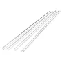 4Pcs 250mm OD 7mm 1.5mm Thick Wall Borosilicate Glass Blowing Tubes