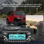 Zastone D9000 Auto Walkie Talkie Radio Station 50W UHF/VHF Ham HF Transceiver Dual Band 136-174/400-520MHz Channel Spacing