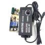 Adaptador de energia de tensão ajustável 3-12V5A com visor nítido, entrada universal e operação de alta eficiência, comprimentos de cabo CA/CC personalizáveis, ideais para vários dispositivos em todo o mundo