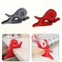 2Pcs/Set Paper Roll Holder Tape Dispenser Clamp Wrap Buddies Wrap Gift Wrap Clips