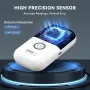 Medidor EMF atualizado NOYAFA Sonda de radiação de campo eletromagnético recarregável com display LCD de alta precisão para caça fantasma em casa e escritório Sinais WiFi 5G Bateria de 700mAh