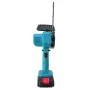 Doersupp 6 Inch 88VF Cordless Electric Chain Saw Wood Mini Cutter One-Hand Saws Woodworking Tool W/ None/1/2 Battery for Makita