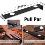 43-Piece Laminate Wood Flooring Installation Kit with 40 Spacers and Heavy Duty Pull Bar and Tapping Block