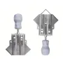 RUITOOL Upgrade Stainless Steel Corner Clamp 90 Degree Right Angle Clamp for Picture Framing / Cabinet and Furniture Welding