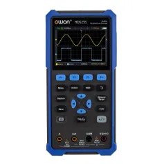 OWON HDS25/HDS25S 25MHz Dual Channel Oscilloscope with Multimeter 250MSa/s Sampling Rate LCD Display Waveform Generator