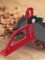 Adjustable Table Saw Depth Gauge 0-60mm with Metric and Inch Scale Aluminum Installing Blade Router Bits Height Measuring Gauge