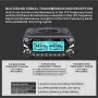 Zastone D9000 Auto Walkie Talkie Radio Station 50W UHF/VHF Ham HF Transceiver Dual Band 136-174/400-520MHz Channel Spacing