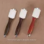Nylon Leathercraft Carving Hammer with Wooden Handle Leather Craft Carving Hammer Cowhide Sew Harmer Stamping Tool