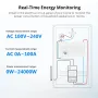 SONOFF POWCT Smart Power Meter Wi-Fi 100V-240V 24000W Real-Time Energy Monitoring Non-Contact Current Transformer