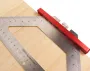 140MM Stainless Steel Inch Woodworking Triangle Ruler Multifunctional Scribing Angle Ruler For DIY