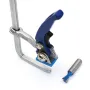 160x60mm Quick Release Ratchet Dovetail Clamp F Clamp Woodworking Clamping Tool for Joinery Work for 14-Degree by 1/2\ Dovetail Tracks