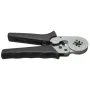 Self-Adjustable Terminal Crimping Tool with 0.08-6.0mm² Range Ergonomic Nylon Handle Uniform Pressure Crimp Ideal for Insulated and Non-insulated Wire Connections