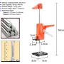 2PCS Labor Saving Handle Arm Jack Woodworking Clamps 400KG Lift Capacity Multi-Function Height Adjustment Lifting Device Door Panel Lifting Cabinet Jack