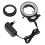 HAYEAR 7-90X Trinocular Microscope with 360° Swivel Arm for Mobile Phone Repair and Circuit Board Soldering 2K High Definition Camera Included
