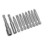 42Pcs Screwdriver Bits Set 1/4'' Hex Shank Multiple Specifications Drill Bits Power Accessories Hand Tools for Repair