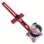 4 in 1 Router Milling Groove Bracket Cabinet Hardware Jig Aluminum Router Circle Cutting Jig Punch-Router Milling Groove Bracket