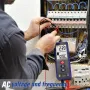 Automatic Anti-burning Pen Multimeter Industrial AC Voltage & Frequency Tester Non-Contact Electrical Voltmeter with Flashlight 0.1 Precision