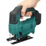 Drillpro 65mm 2900RPM 18V Brushless Jigsaw Electric Jig Saw Blade Adjustable Woodworking Power Tool For 18V Battery