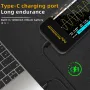 BSIDE Mini OT3 Oscilloscope 3.2\ TFT Color Screen 10MHz Bandwidth Real-Time Sampling 48MSa/s Portable Handheld Oscilloscope with Probe