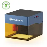 Refurbished SCULPFUN iCube 3W Laser Engraver Portable Laser Engraving Machine with Smoke Filter Temperature Alarm 130x130mm Engraving Area