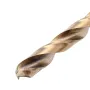 Drillpro M35 Cobalt Drill Bit Set HSS-Co Jobber Length Twist Drill Bits with Plastic Case for Stainless Steel Wood Metal Drilling