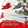 2Pcs/Set Paper Roll Holder Tape Dispenser Clamp Wrap Buddies Wrap Gift Wrap Clips