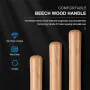 8PCS Professional Wood Turning Chisels Set High-Speed Steel Blades Lathe Chisel Kit with Skew Parting Spear Point Gouges Round Nose for Woodworking Lathe