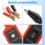 Power Probe Tester Circuit 6-24V DC Test Light Short Circuit Automotive Component Electrical Polarity Identify Continuity Tester , Overload Protection