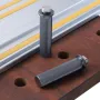 Woodworking Table Limit Block 19/20mm Dog Hole Guide Rail Track Workbench Peg Brake Bench Clamp