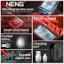 ANENG 620C デジタルマルチメーター 6000カウント AC/DC 電圧電流テスター バックライト付きスクリーン 自動電源オフ機能 懐中電灯付き