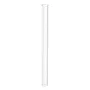 10Pcs 100mm OD 8mm 1.5mm Thick Wall Borosilicate Glass Blowing Tube