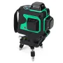 3D Yeşil Otomatik Lazer Seviye 12 Çizgi 360¡ã Yatay ve Dikey Çapraz Yapım Aracı Ölçüm Aracı