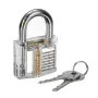 19Pcs Unlocking Locksmith Practice Lock Pick Key Extractor Padlock Lockpick Tool Kits