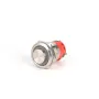 22MM 18A 250V 6Pin LED Light Button Switch Momentary Reset Metal Push Button Switch 