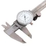  Metrik Ölçme Aleti Kadran Kumpası 0-150mm/0.02mm Darbeye Dayanıklı Paslanmaz Çelik Hassas Verniye Kumpası