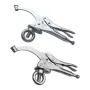 Drill Press Locking Clamp Heat-Treated Carbon Steel Adjustable Pressure 22.9cm/30cm Professional Woodworking Metalworking Tool