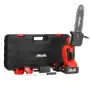 Mensela CS-L3 8Inch Cordless Brushless Electric Chain Saw W/ 4Ah Battery Rechargeable Chainsaw for Tree Trimming Branch Wood Cutting Woodworking Tool
