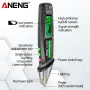 ANENG VC1019 Red Laser Test Pen Voice Broadcast Voltage Detector 12-1000V Volt Current Non-Contact Pen Electric Teste Meter Tool