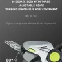 Cordless Hedge Trimmer and Lawn Clippers Set 18-21V Lithium Battery High Carbon Steel Blades Lightweight Design Quick Charging for Gardening