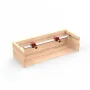ENJOYWOOD 3 In 1 Modular Bar Gauge Bar Clamping Positioning Compass Tool Woodworking Scribe Circle Drawing Ruler for for Inside Corner / Outside Measurements