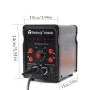 Yarboly 8586D LED Digital Soldering Station Hot Air Tool Rework Station 700W Power Intelligent Automatic Cooling ESD Design Soldering Iron Suitable for Phone PCB IC SMD BGA Welding