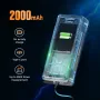 EU US Direct CIGMAN CD-120G Laser Distance Measure 120M 393ft Digital Pointfinder 4x Zoom P2P Technology IP68 Waterproof Bluetooth Wireless Charging 2.4\ IPS Display